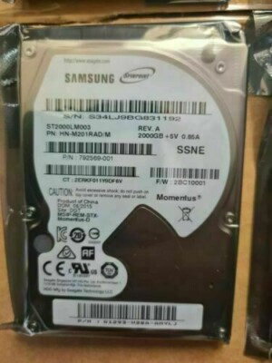 Samsung ST2000LM003 2000GB 2.5インチHDD 2TB 2.5
