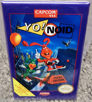 Yo Noid Nintendo NES Vintage Game Box  2''x3'' Fridge Locker MAGNET FREE SHIPPING