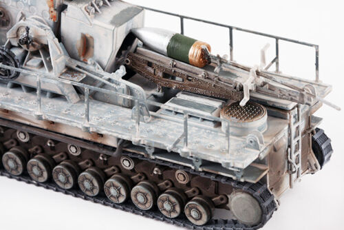 PMA SEGUNDA GUERRA MUNDIAL ALEMÁN KARL INVIERNO CAMUFLAJE 1/72 ACABADO MODELO TANQUE - Imagen 6 de 19
