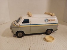 Tin 1970 s Chevrolet Bell Telephone Van, Bank Western Stamping. Korea