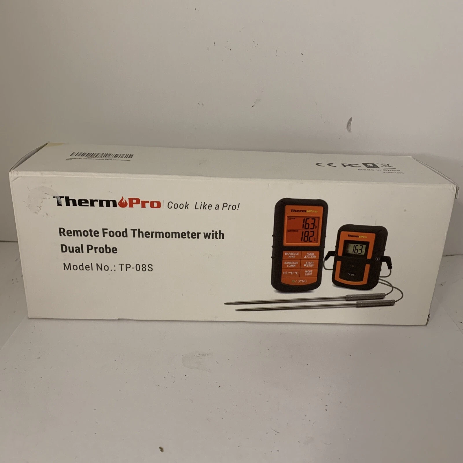 ThermoPro TP-08S Wireless Digital Remote Meat Cooking Thermometer - 300FT Range