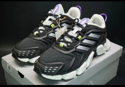 Adidas Climacool Boost Low GX5477 Black Solar Yellow Shoes Men's