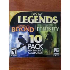 Best of Legends - 10 Pack Hidden Object Legends Beyond & Eternity PC DVD GAME