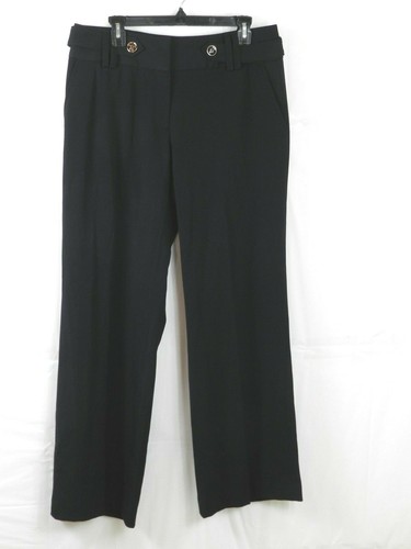 Apt 9 Maxwell Black Dress Pants Womens 