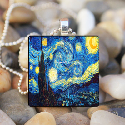 van gogh starry night jewelry