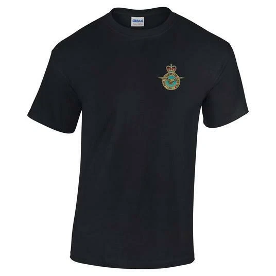 RAF EMBROIDERED 100% COTTON T-SHIRTS