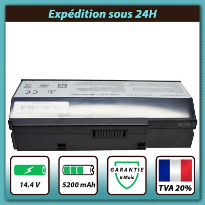 AKKU FÜR ASUS G73SW-A2 G73SW-BST6 14.4V 5200mAh