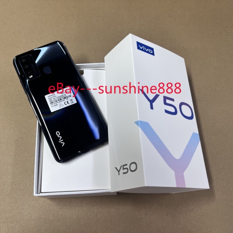 vivo Y50 グローバルROM 8G/128GB microsd付 vivo Y50 Dual SIM 128GB 8GB RAM 6.53