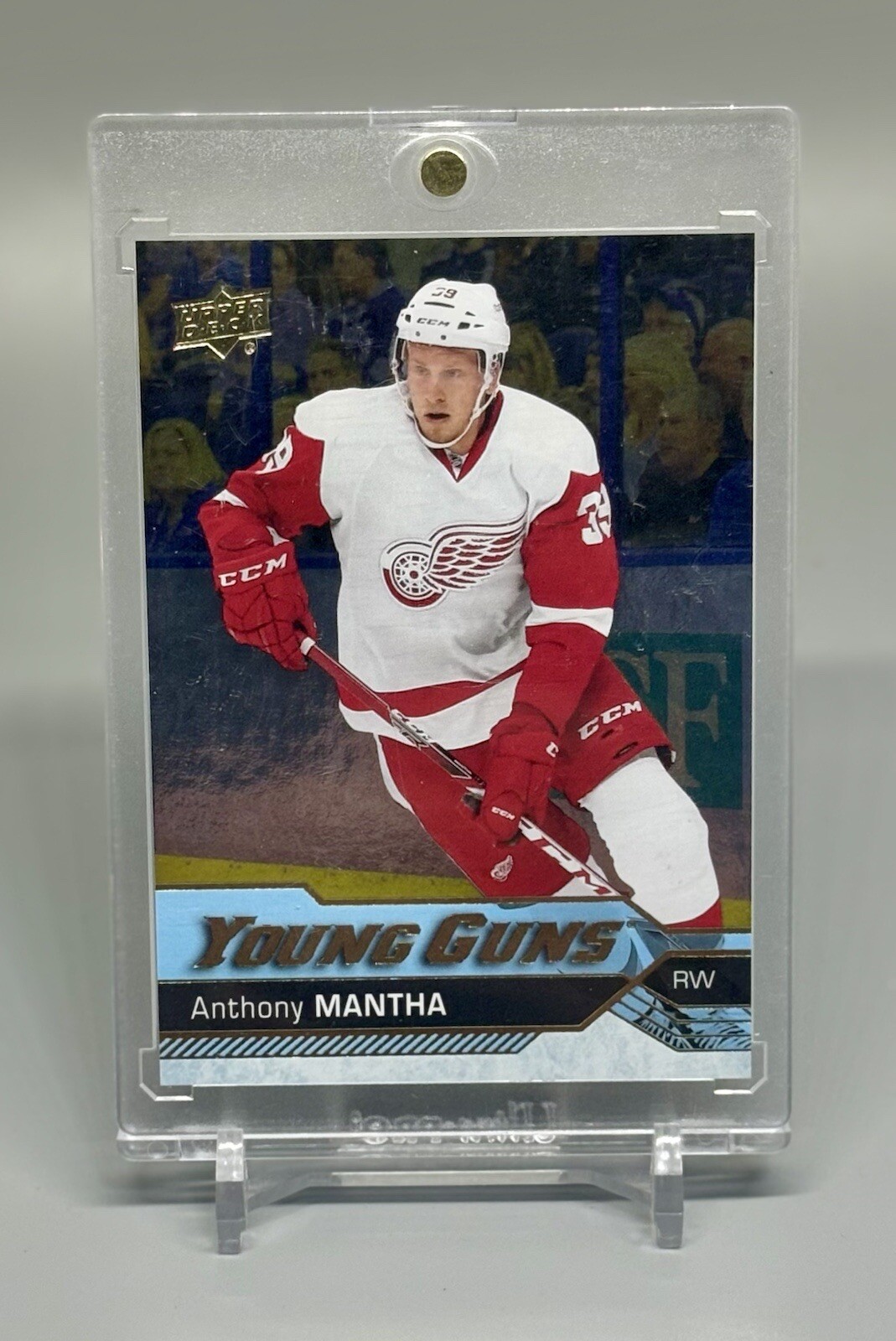 2016-17 Upper Deck Young Guns Silver Foil Anthony Mantha #213 Rookie RC