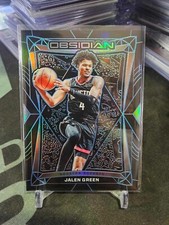 2023-24 Panini Obsidian Jalen Green #53 Electric Etch Blue 05/30!