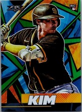 2021 Topps Fire Green Parallel /199 #51 - Ha-Seong Kim - Padres RC!