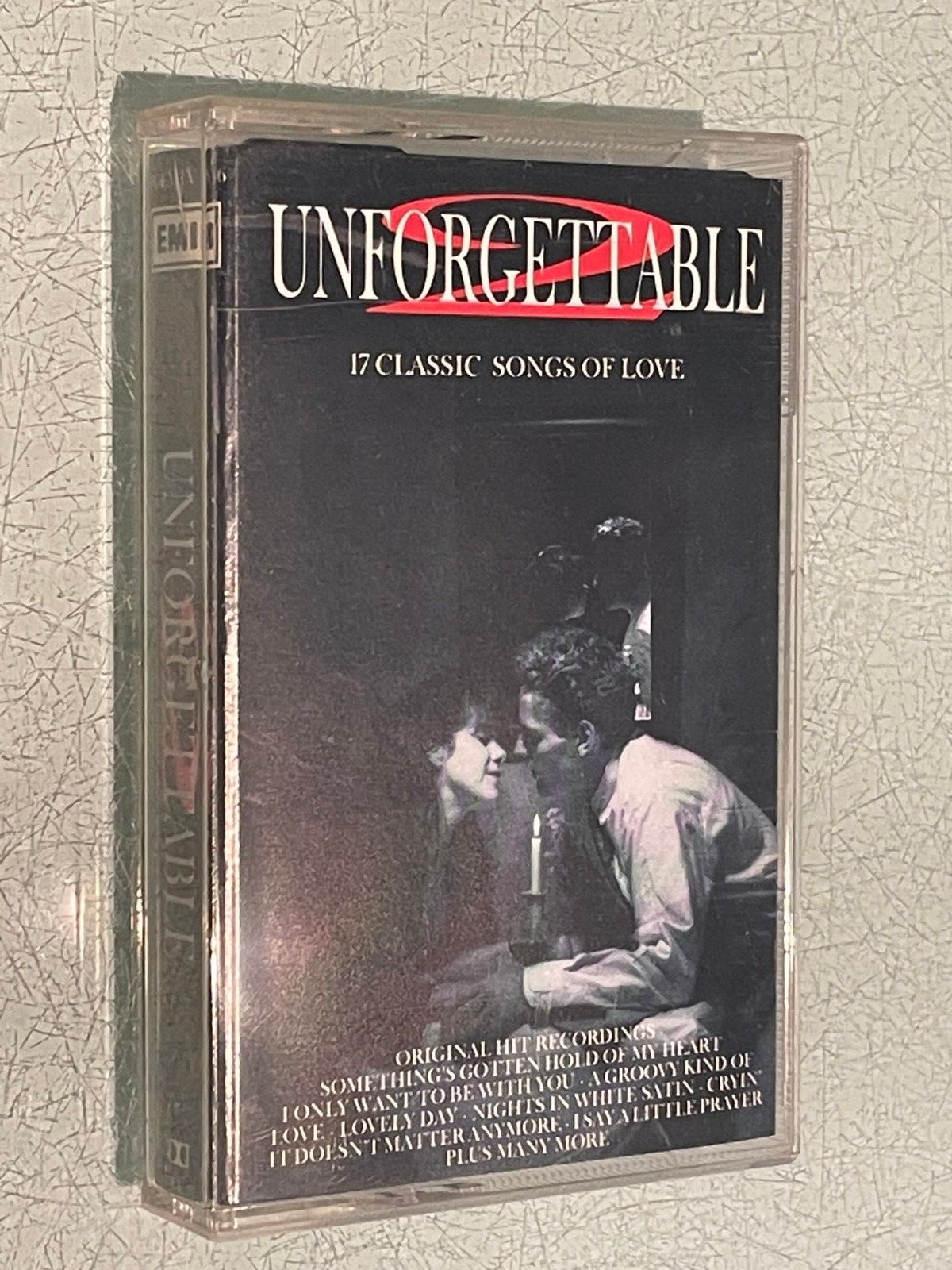 Unforgettable - 17 Classic Songs of Love - Audio Cassette Tape Album - 1989 EMI