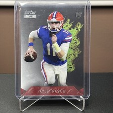 2021 Wild Card: Kyle Trask Rookie Card No. MRHR-4