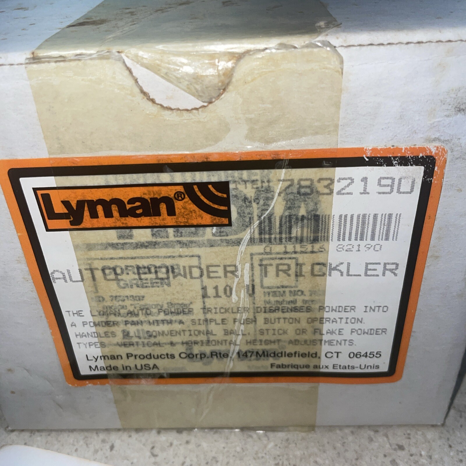 Lyman Products Electric Auto Gun Powder Trickler 7832190 + Reloading