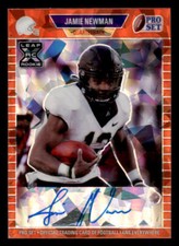 2021 Leaf Pro Set Metal AUTO Crystals Orange #PAJN1 Jamie Newman /7