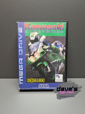 Jeu Sega Game Gear – Kawasaki Superbikes, Version PAL, Cartouche Seule, Bon état
