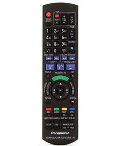 100 Genuine Panasonic Remote Control For Dmr Bs750 Dmr Bs850 Blu Ray Recorder Ebay