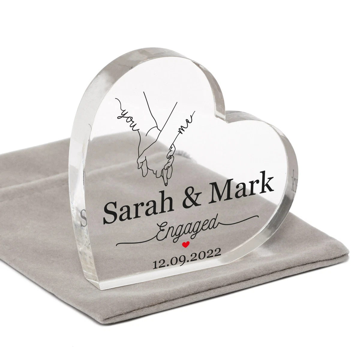 Personalised gifts hotsell for fiance