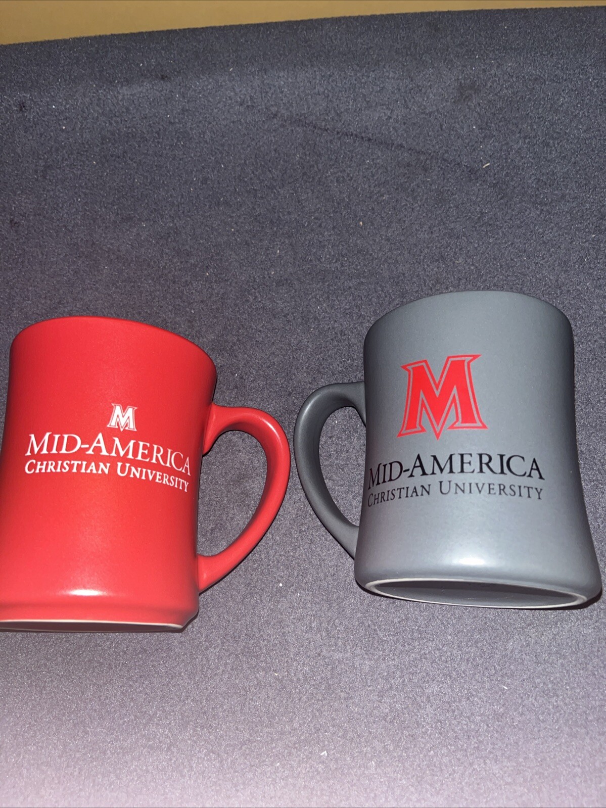 RFSJ inc./ 14 oz coffee mugs/ set of 2/ Mid American Christian University