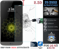 Protector de pantalla de vidrio templado 2.5D 9H REAL LG G5 Vitre Trempé protector ecran