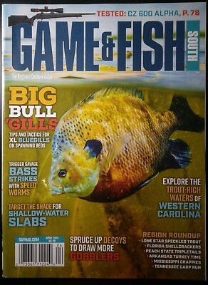 Game & Fish-South: The Regional Outdoor Guide (April, 2024) Hunting, Fishing