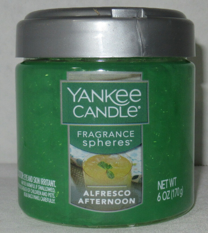 Yankee Candle Fragrance Spheres Odor Neutralizing Beads Lot 2 ALFRESCO