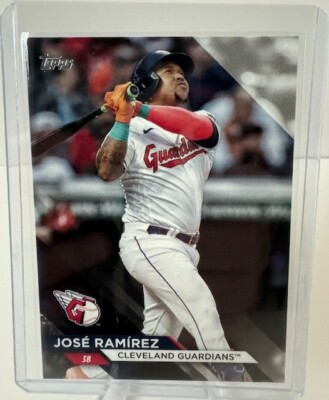 2024 Topps Flagship Collection Jose Ramirez #18 Cleveland Guardians Costco