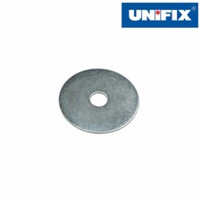 Image of Economy Mudguard Washers - Bright Zinc Plated
