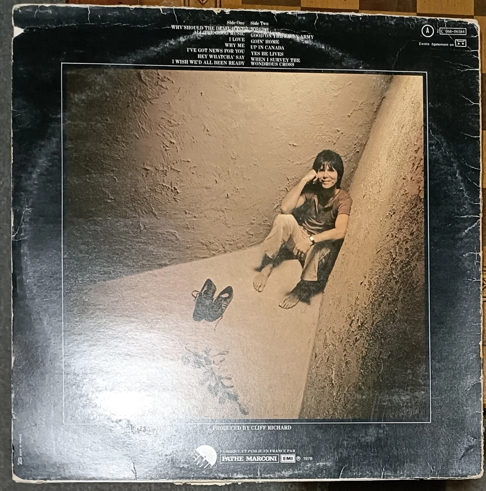 Cliff RICHARD - Small corners Vinyle LP 33 Tours  EMI 2C06806584  1978  K73-1 - Photo 2/4