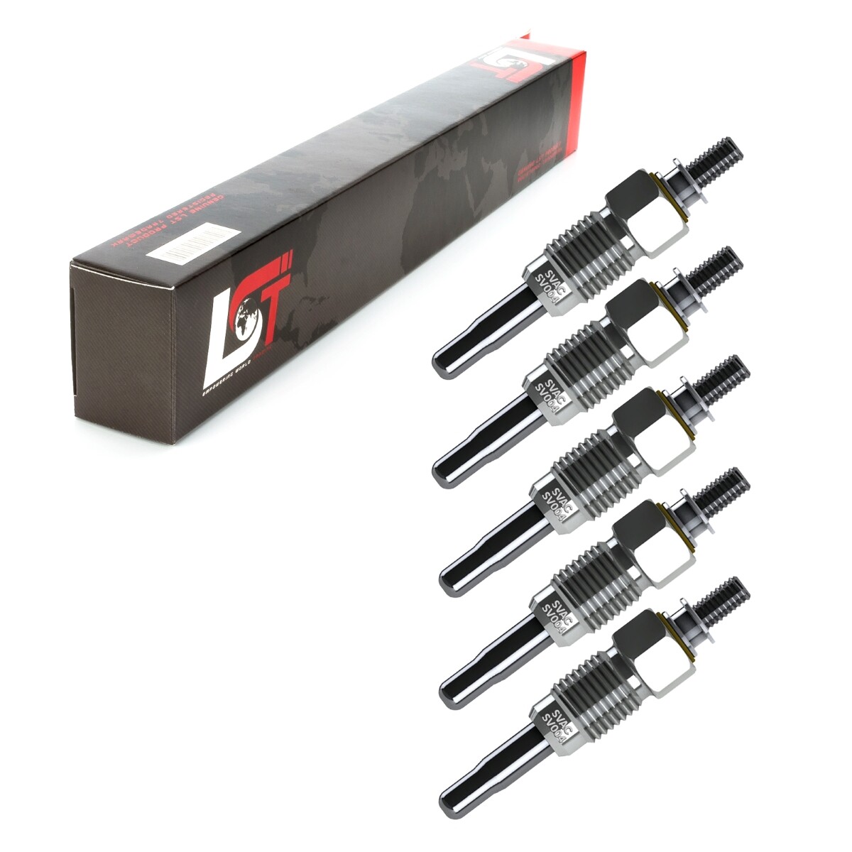 5x GLOW PLUG ROD GLOW PLUG for VW T4 BUS CALIFORNIA EUROVAN MULTIVAN TRANSPORTER