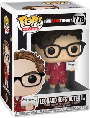 Leonard Hofstadter The Big Bang Theory POP! Television #778 Vinyl Figur Funko