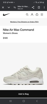 Women's Nike Air Max Command Shoes