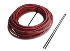 RAWLINGS/TANNERS PREMIUM LEATHER GLOVE LACE 3/16" BY 72" RED DOZEN 