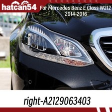 Headlight Lens Replacement For Mercedes Benz E Class W212 2013-2016 right side