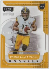2020 Panini Chronicles Playoff Momentum Rookies #14 Chase Claypool - Steelers