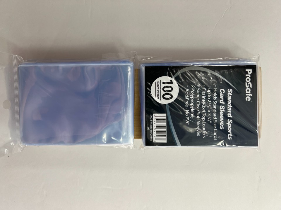 100 Soft Penny Sleeves UV Protect Acid Free NO PVC 2024 Packs
