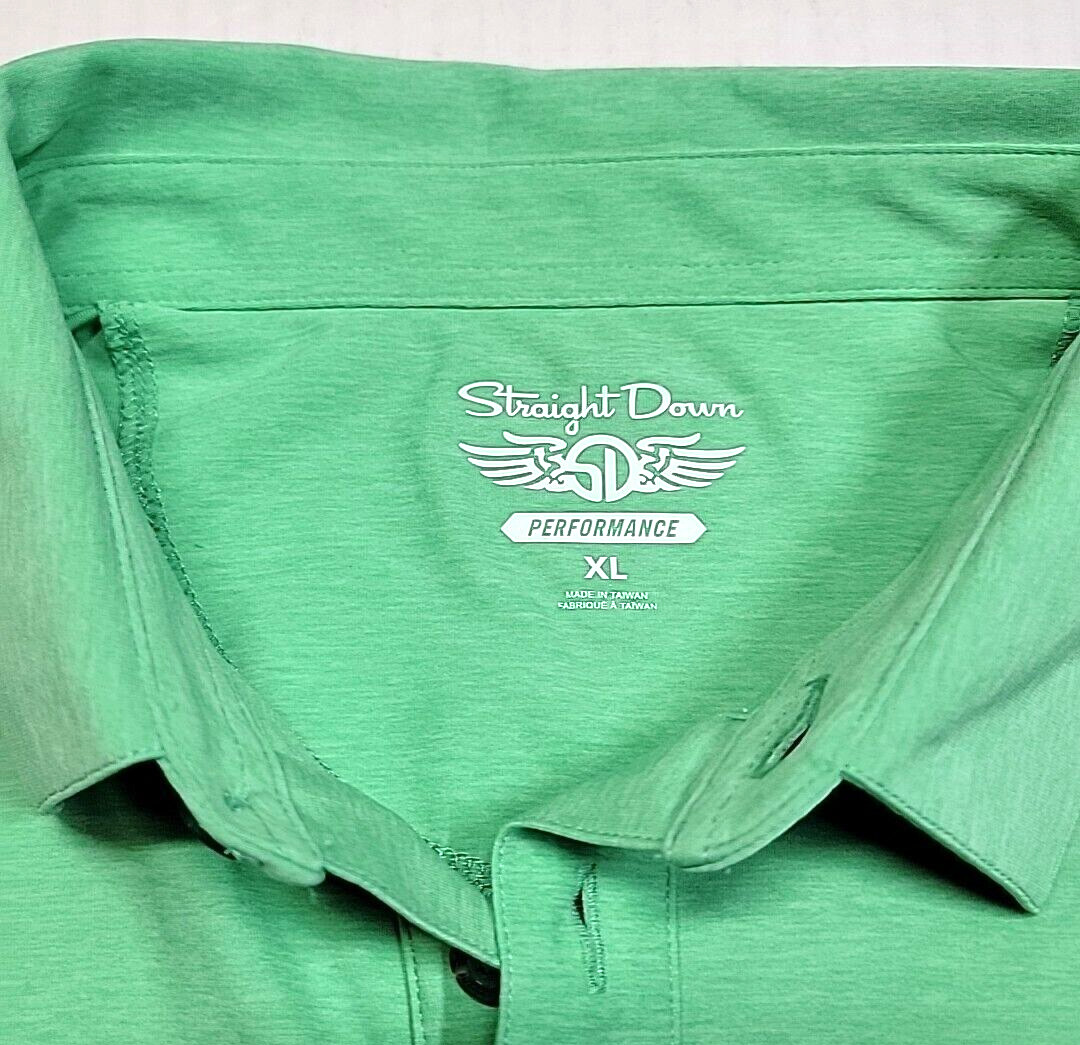 Straight Down Performance Green Golf Athletic Ath… - image 5