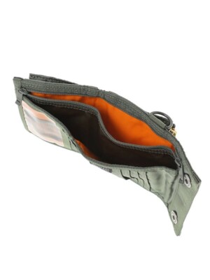 PORTER TANKER POCKET WALLET (M) Sage Green 622-27847 Unisex