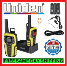 Uniden Two-Way Radio 2 Pack SX329-2CKHS 22 Channel Splash-Proof w/ NOAA Weather