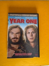 Year One -JACK BLACK Theatrical  Unrated Edition DVD-VERY GOOD