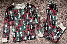 Pre Owned Hanna Andersson Star Wars Stormtrooper Pajamas Size 120  6-7