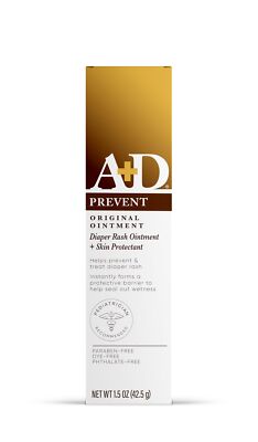 A+D Original Diaper Rash Ointment - Prevents & Protects Against Diaper Rash -