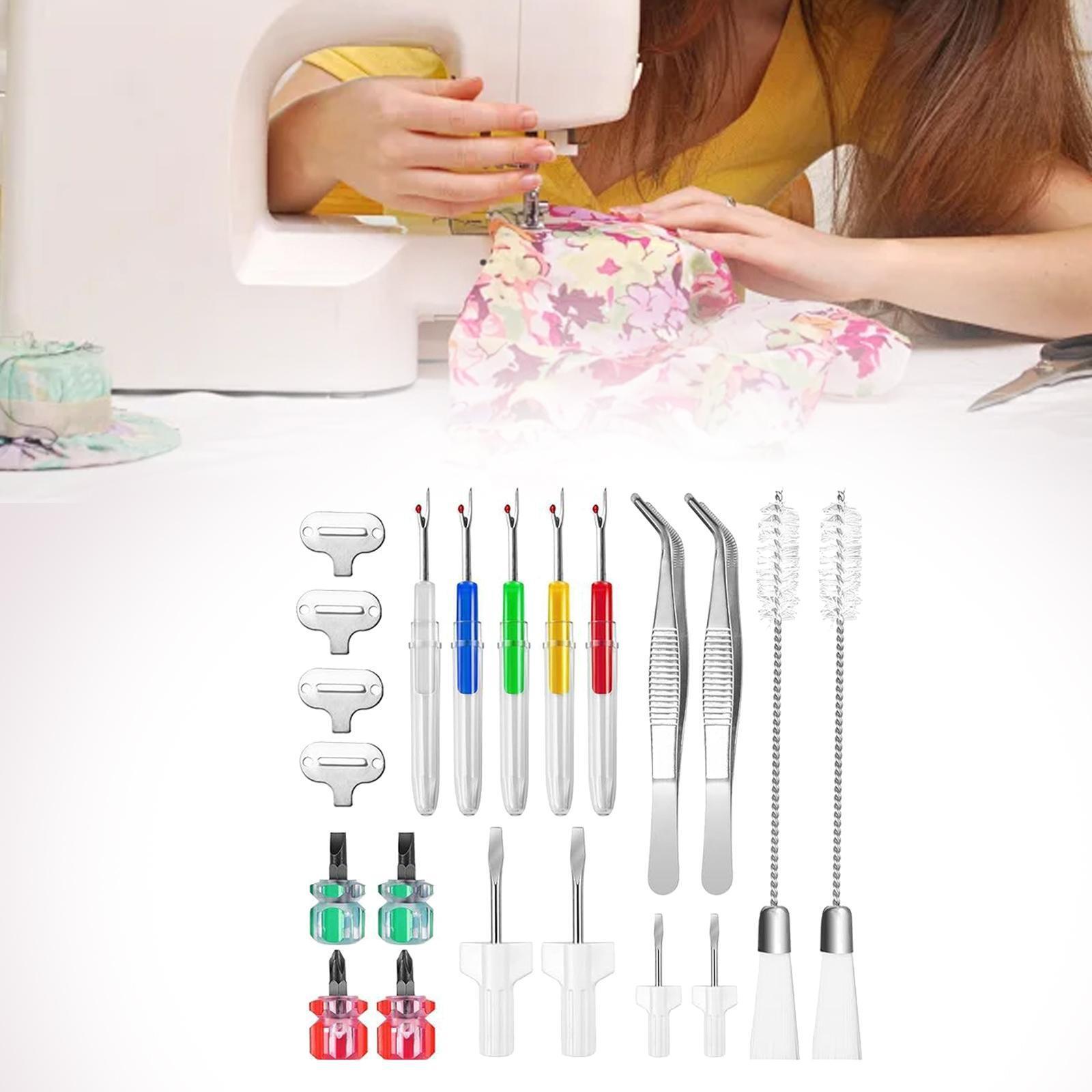 Sewing Machine Cleaning Kit Serger Sewing Tools Cleaning Brush Repair Tools-image