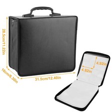 400Disc CD DVD Organizer Holder Storage Case Bag Wallet Album Video High Quality