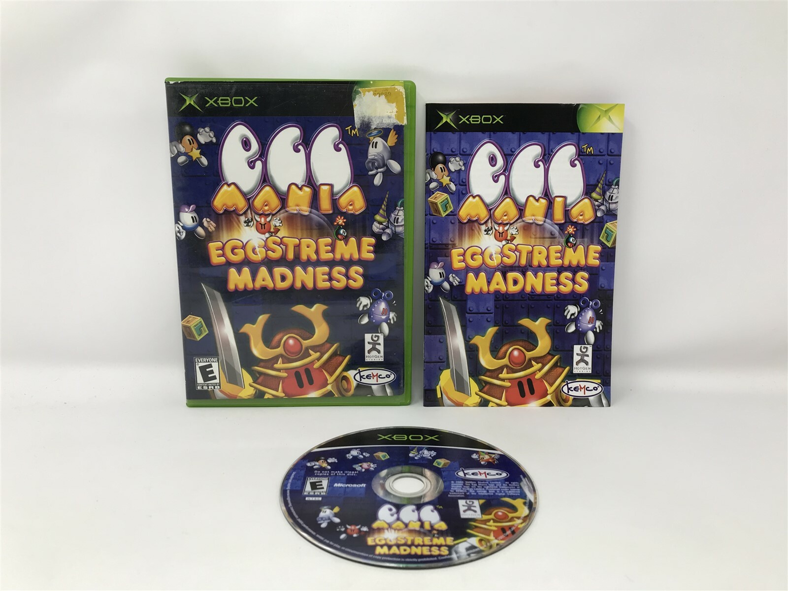 Egg Mania: Eggstreme Madness - Microsoft Xbox OG - Complete in Box - CIB 