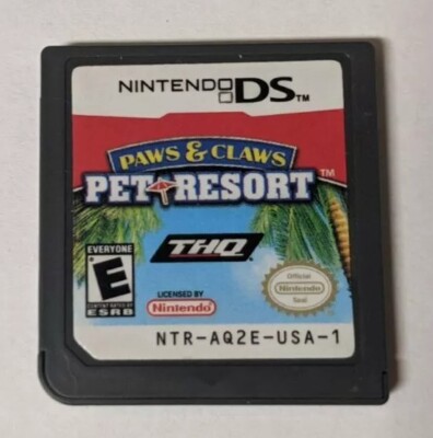 Paws & Claws: Pet Resort [Nintendo DS - NTR-AQ2E-USA-1]