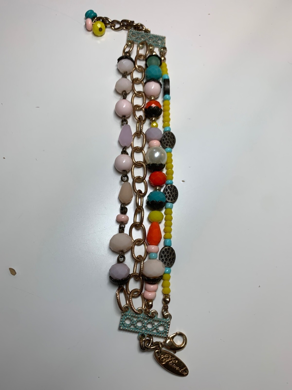 Plunder 4-Strand Beaded Bracelet Multi-Layer Fash… - image 2