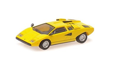Minichamps 1/87 HO Lamborghini Countach LP 400 (1974) YELLOW 870103121