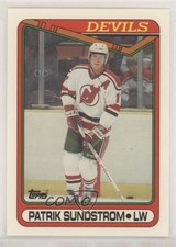 1990-91 Topps Tiffany Patrik Sundstrom #306 0b2