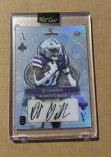 2024 Wild Card 5 Card Draw Stacked Deck Auto #SDHC-DGA - DJ Giddens 1/1